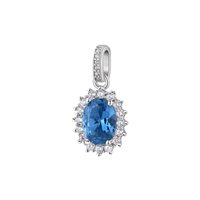 Collar Brosway Mujer FANCY FREEDOM BLUE in Plata Cubic Zirconia FFB11